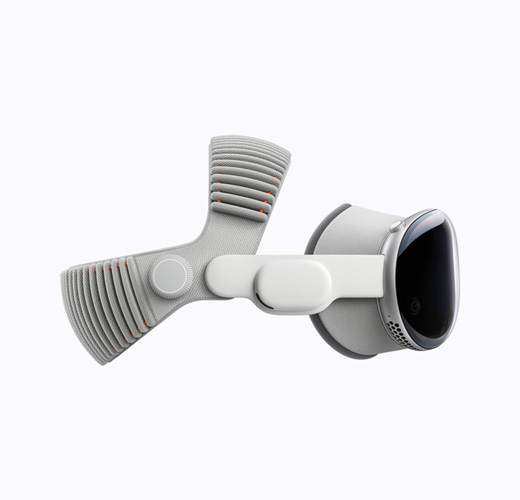 Apple Vision Pro, 옆면 외관