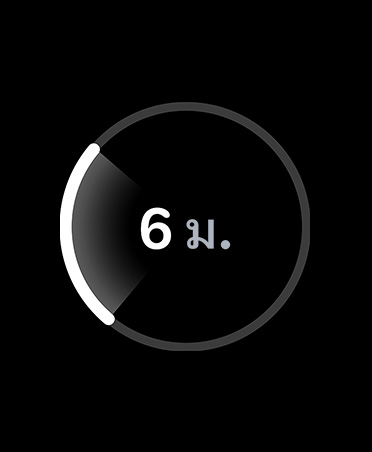 คุณสมบัติค้นหาตำแหน่งที่ตั้งจริง, แถบความคืบหน้าสีขาวล้อมรอบระยะทางโดยประมาณไปยัง iPhone ที่วางไว้ผิดที่