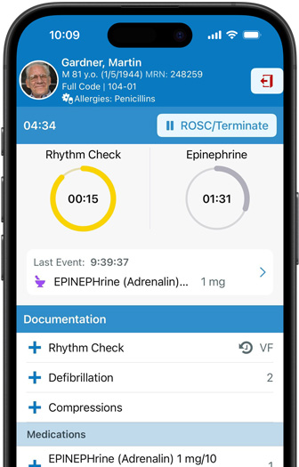 iPhone som viser Epic Rover-appen.
