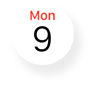 Symbol for Kalender-appen