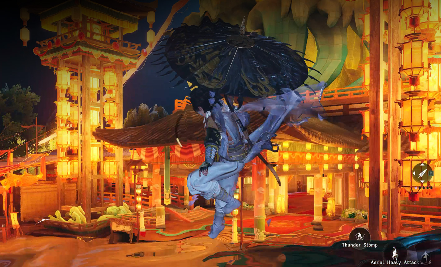 صورة رسومية للعبة فيديو الأكشن Where Winds Meet‏