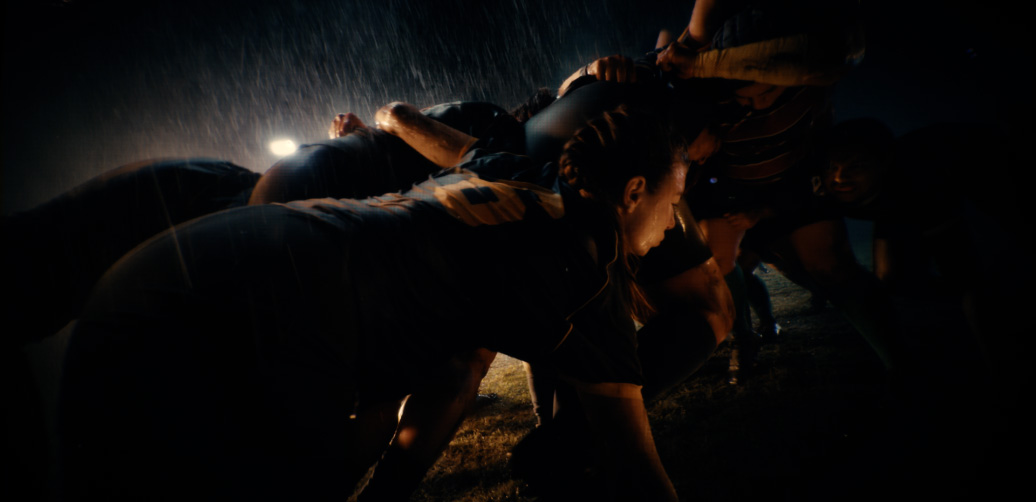 Na iPhoneu 17 Pro prikazuje se utakmica ragbija