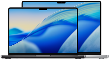 MacBook Pro مقاس 14 إنش و16 إنش